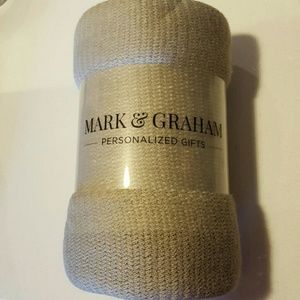 Mark & Graham colorblock throw